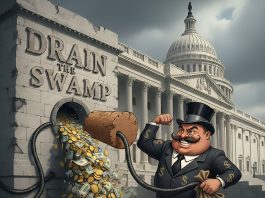 Money flowing from government building into corp pockets